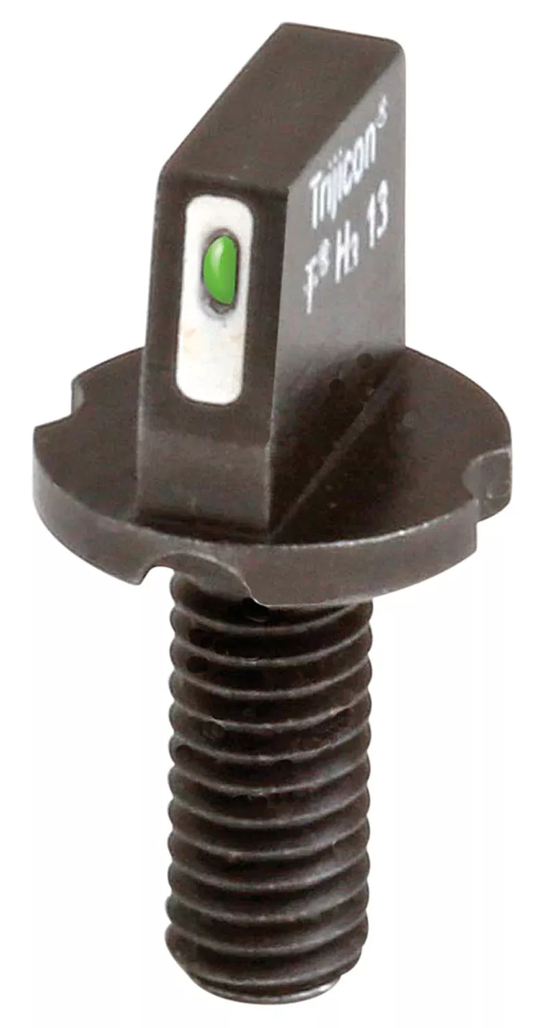 XS Sights AR20016 AR-15 A2 Tritium Front SightBlack Mil-Spec Green with White Outline for AR-15