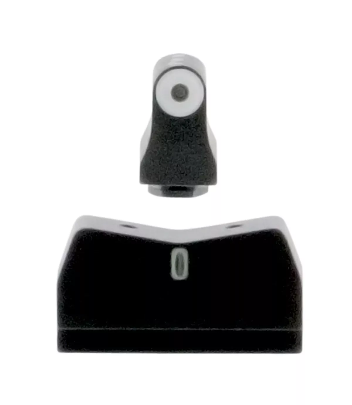 XS Sights GL0004S5 DXT Big Dot Night Sights fits GlockBlack | Green Tritium White Outline Front Sight Green Tritium White Outline Bar Rear Sight