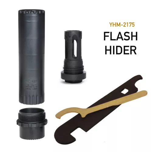 YHM TURBO T3 5.56 Suppressor with QD Flash Hider
