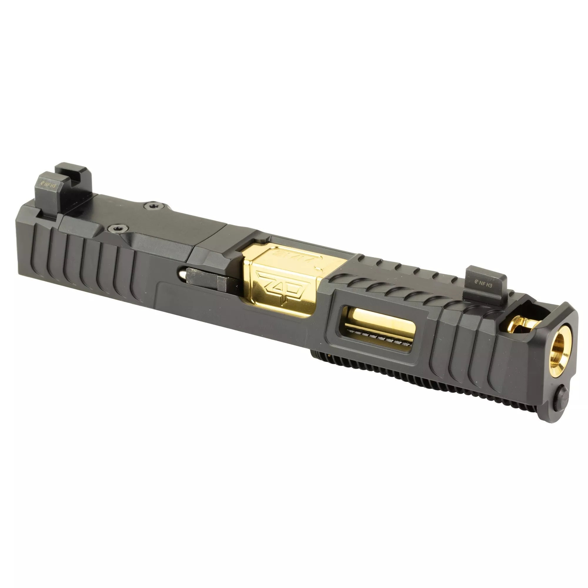 Zaffiri Glock 19/23/32/36 IBS Complete Slide RMR Optic Cut w/Chunk Ported Barrel