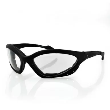 ZANheadgear EZHI001C Hawaii Sunglass w/ Foam Matte Black Frame & Clear Lens
