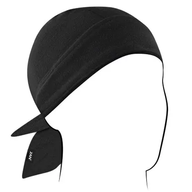 ZANheadgear ZL114D Deluxe Flydanna Polyester SportFlex Series Bandanna, Black