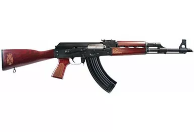 ZASTAVA ARMS ZPAPM70 170TH 7.62X39 16.30" 30RD BLUED SERBIAN RED WOOD