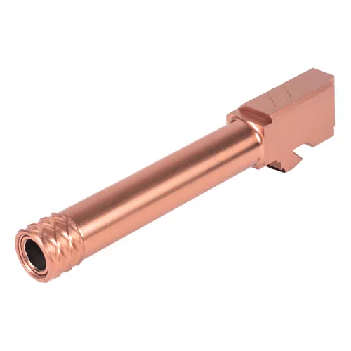 Zev Technologies Pro Threaded Barrel For Glock 19 (Gen1-5) - Bronze