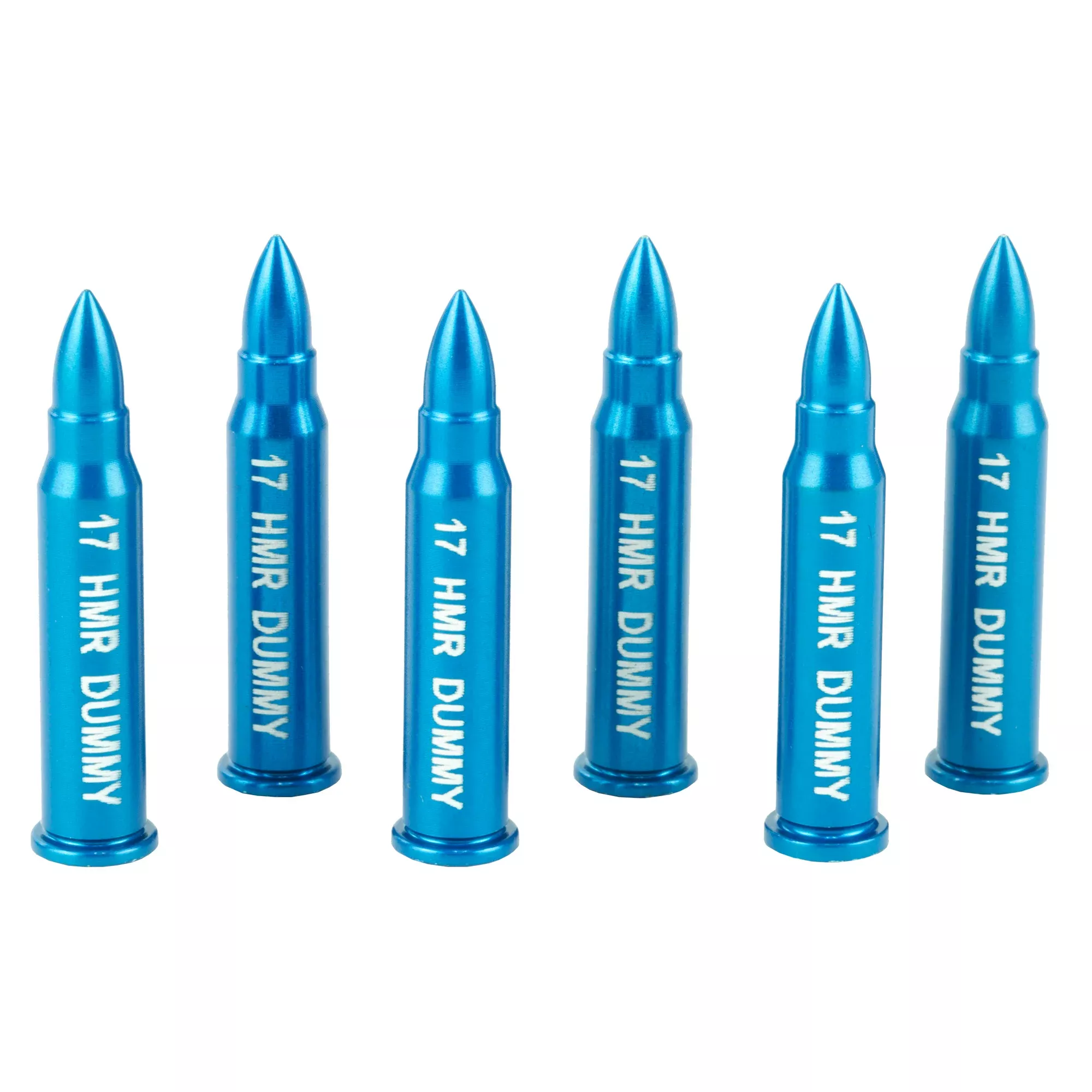 A-Zoom Snap Caps 17 HMR 6-Pack – Aluminum Dummy Rounds for Dry Fire Practice